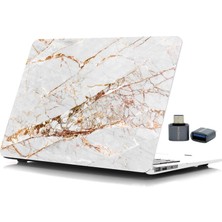 Berry Store Air 13INÇ M1 Kılıf Uyumlu Tpu Sert Kapak Koruyucu Çizilme ve Darbelere Karşı Lazer Baskılı Mermer Desenli Touchıd M1 Air A2337 A2179 A1932 Sarı