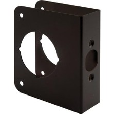 Nisar Store Prime-Line Ürünleri U 10744 Kapı Koruması 1 – 3/8 Kalın 2 – 3/8 Inç Delik 2 – 1/8 Inç Delik, Masif Pirinç, Bronz