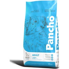 Pancho Yetişkin Köpek Maması Kuzu Etli 15 kg Orta ve Büyük Irklar İçin Sağlıklı Beslenme