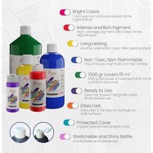 Berry Store Ana Renkler Parmak Boyası 6'lı Set 6X500GR