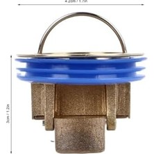 Nisar Store ‎monte Lua Pratik Anti Koku Önleyici, Tahliye Vanası, Duş Yer Sifonu, Geri Akış Önleyici, Gider Pis Koku Böcek Gider Aparatı, Büyük Boy