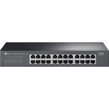 Berry Store LS1024G | 24 Port Gigabit Switch | Masaüstü & Rackmount | Tak ve Çalıştır | Qos Desteği | Enerji Verimli | Sessiz Fansız Tasarım | Metal Kasa | 10/100/1000 Mbps