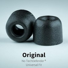 Berry Store T-500 Izolasyon 3 Kulak Adaptörü - Boyut L (Büyük) - Siyah