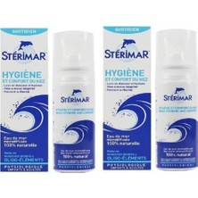 Sterimar Isotonic Yetişkin Burun Spreyi 100ML X2 Doğal Hijyen ve Konfor Sağlar