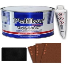 Polikor Polyester Macun 450 gr Yüksek Dolgulu ve Kolay Uygulama Özellikli Araç Bakım Ürünü