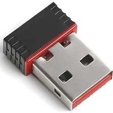 Nisar Store Mini USB Wifi Adaptör 300 Mbps Uyumlu (W-1)