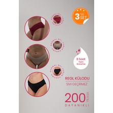 Peddon 3'lü Fırsat Paketi Jenny Cherry Katy 3 Renk Bir Arada Süper Emici Ultra Hijyenik Period Regl Külodu