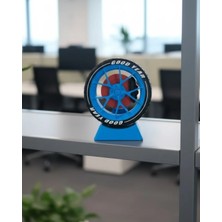 Starseven Otomobil Jant Görünümlü Masa Üstü Ofis Süsü