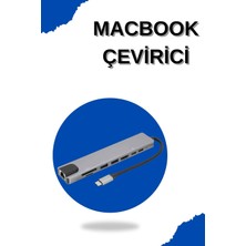 Starseven Çevirici Dönüştürücü Adaptör Macbook 3 In 1 Type-C To Hdmı USB 3.0