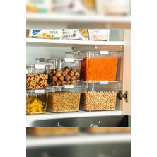 Berry Store - Lavin 2 Litre Açık Gri Saklama Kabı