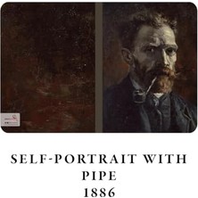Nisar Store 4'lü Defter Seti 4, Self-Portrait Series I, Çizgisiz, 64 Sayfa, 14X21CM