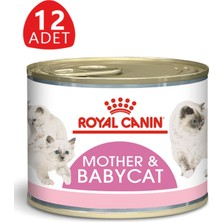 Royal Canin Babycat Instinctive 195 gr x 12 Tavuklu Konserve Mama Yavru ve Anne Kediler İçin Premium Besin