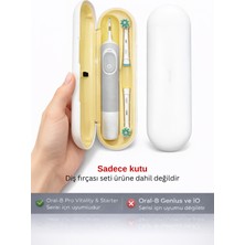 Wober Oral-B Şarjlı Diş Fırçası Saklama Kabı /kutusu, Sadece Pro 1, Vitality ve Starter Serisine Uyumlu-S