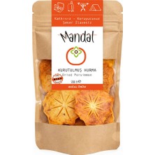 Mandal Kurutulmuş Cennet Hurması (Trabzon Hurması) 330 gr Kurutulmuş Meyve Kurusu Dilimleri