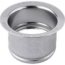 Berry Store Insinkerator Flg-Sslg Derin Lavabo Flanşı, 3.5", Parlak Paslanmaz Çelik