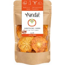 Mandal Kurutulmuş Cennet Hurması (Trabzon Hurması) 90 gram Hurma Kurusu Kurutulmuş Meyve Kurusu Dilimleri