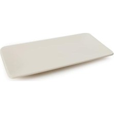 Nisar Store Mat Krem Siera Kayık Tabak 33 cm 2 Adet 950