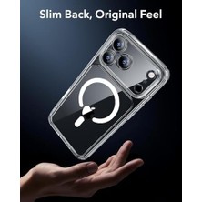 Berry Store 17 + X7 Ekran Koruyucu Seti – Magsafe Uyumlu, Kamera Kontrol Tuşlu, Şeffaf, Askeri Düzey Darbe Koruması, Manyetik Telefon Kılıfı (17 Pro Max)