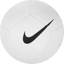 Nike DH9796-100 Pitch Team 4 No Beyaz Futbol Topu Poliüretan Deri Yüzeyli Yumuşak Zemin İçin