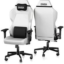 EXVEGA Andromeda Kumaş Oyuncu Koltuğu Beyaz