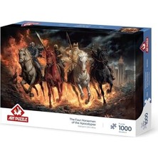 Nisar Store Mahşerin Dört Atlısı 1000 Parça Puzzle