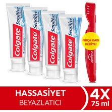 Colgate Sensitive Sensifoam Diş Macunu 75 ml x 4 Hassasiyetle Dişleri Beyazlatır