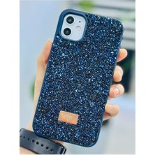 Berry Store 11 ile Uyumlu Tasarımlı Taşlı Işıltılı Parlak Pırlanta Silikon Kılıf
