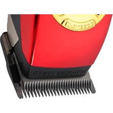 Nisar Store TR-4800 Tam Profesyonel 9.000RPM 8 Kademeli Saç-Sakal Kesim Makinesi +Yedek Seramik Bıçak Seti