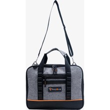 Probag Elektronik El Takım Çantası M - Orta Boy 19 Bölmeli Dayanıklı Metal Fermuarlı
