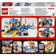 Nisar Store Super Mario: Mario Kart – Toad’un Garajı 72035, 8 Yaş ve Üzeri Erkek ve Kız Çocukları Için, 2 Mavi Toad Karakter Figürü Içeren Yaratıcı Oyuncak Yapım Seti, Doğum Günü Hediyesi (390 Parça)