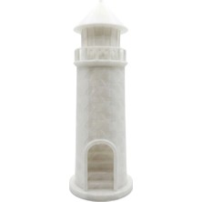 Deniz Temalı 3D Deniz Feneri Dekoratif Obje Ev Aksesuarı