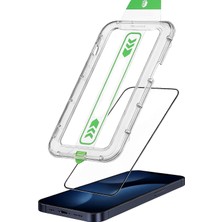 Berry Store 17 Ile Uyumlu Temperli Ekran Koruma Hızlı Kolay Uygulama Aparatlı Kıt Box Çizilmez 9h Glass Full Cover Ekran Koruyucu