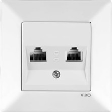 Berry Store Meridian Beyaz Data ve Nümeris Cat6 ve Cat3