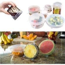 Berry Store Life 6 Lı Tazeliği Koruyan Silikon Streç Kapak MIT1031