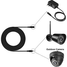 Nisar Store 4383 Dc Adaptör Uzatma Kablosu 2 M 5.5mm x 2.1mm Dişi Erkek