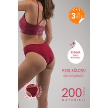 Peddon Cherry 3'lü Fırsat Paketi Süper Emici & Ultra Hijyenik Gün Boyu Sızdırmaz Longer Period Regl Külodu