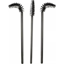 Berry Store Hannah 200'LÜ Siyah Kaş Kirpik Fırçası Lıftıng ve Kalıcı Makyaj Uygulamaları Için