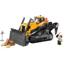 Nisar Store City Sarı Buldozer 60466 – 8 Yaş ve Üzeri Çocuklar Için Inşaat Sahası Temalı Araç ve Ekipman Oyuncak Yapım Seti, Doğum Günü Hediyesi (682 Parça)