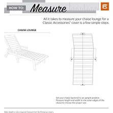 Nisar Store Suya Dayanıklı 66 Inç Şezlong Örtüsü, Mobilya Kılıfları, Kum