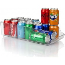 Berry Store Kırılmaz Buzdolabı Için Şeffaf ve Şık Akrilik Içecek Düzenleyici ile Mutfak ve Buzdolabınızı Organize Edin, Şeffaf Buzdolabı Organizeri