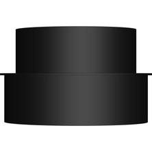 Baba's Stove BACA REDÜKSİYON / BOY: 10 CM, ÇAP: 15>13 CM / MAT SİYAH BOYALI