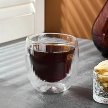 Nisar Store Lineo Çift Cidarlı Bardak 250 ml