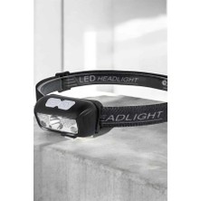 Pratico Market Kafa Lambası Kamp Lambası Sensörlü Şarjlı Ayarlanabilir