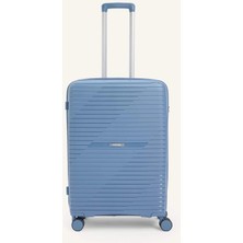 DeFacto Unisex Sert Kapaklı Orta Boy Valiz H2406AXNS