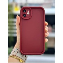 Berry Store 11 ile Uyumlu (12 Görünümlü Köşeli) Darbe Önleyici Mat Lansman Silikon Kılıf