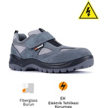 Mekap Pro Policap 157-01 S1 Src Süet Deri Fiberglass burun Elektrikçi Iş Ayakkabısı