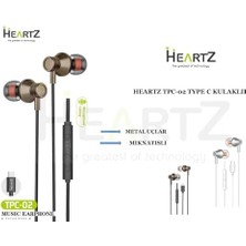 Nisar Store Type C Kulaklık, Type C Çıkışı Olan Tüm Modelleri Destekler Model Seçmez Tüm Type C ile Uyumlu Bass Tiz Hd Ses Kalitesi Tpc-02 (Siyah)