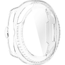 Nisar Store Galaxy 8 Için Sert Katmanlı Kasa Koruyucu Kılıf Pc Malzeme + Ekran Korumalı Çizilmeye Karşı Koruyan Dokunmatiği ve Görüntüyü Etkilemeyen Watch8 Koruyucu (Şeffaf)
