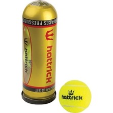Hattrick Tp 650 Tenis Topu 3'lü Kutulu Sarı Renkli Yüksek Performanslı Top Seti