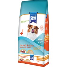 Pawpaw 15 kg Yetişkin Köpek Maması Kuzu Etli ve Pirinçli Tüy ve Deri Sağlığı İçin Özel Formül
